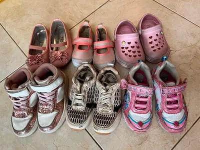 Free girls shoes age 2-4