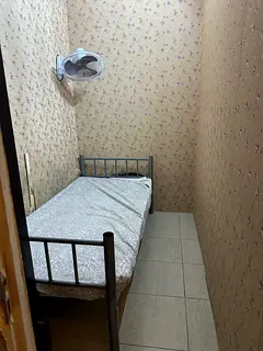 Room with partition for working ladies