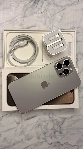 Iphone 15 promax 256gb natural titanium