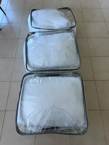 NO OFFERS - Set of 3 White Duvets (Good condition)