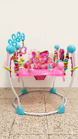 Baby Jumper/Activity Center - Pink, Good Used Condition