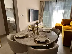 Furnished 1BR | Azizi Riviera 38 | Balcony &amp; Canal View