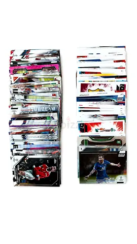 Bulk Football/Soccer Trading Cards Collection - Mixed Players