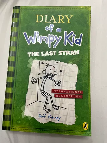 Diary of a Wimpy Kid books for sale, almost perfect condition, just a few dents.