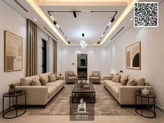 Luxury 3-story duplex villa in Al-Haliou 2 – on two streets, price includes registration and owner