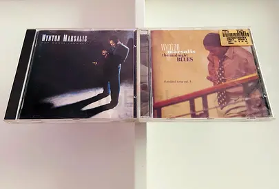 2 Wynton Marsalis Music CD’s