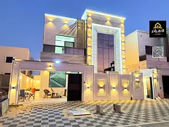 Villa for sale, freehold, for all nationalities, near Sheikh Mohammed Bin Zayed Road, including regi