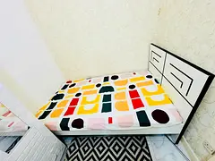 With Balcony Furnished Partition Room For Couple Near NMC LLH Hospital