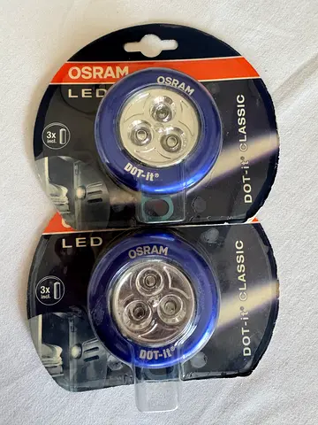 2 Packs of OSRAM Led Light Dot-it Classic