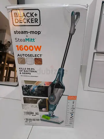 BLACK+DECKER 2-in-1 Steam Mop (Delta Head) - Used once.