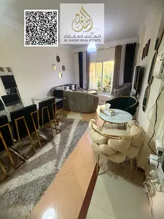 Two-bedroom apartment with a living room for evening rent, fully furnished with VIP furniture of the