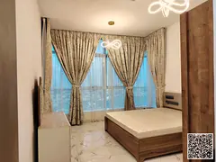 sea view. A luxurious two-bedroom apartment with a living room, with a balcony ,fully furnished. Ajm