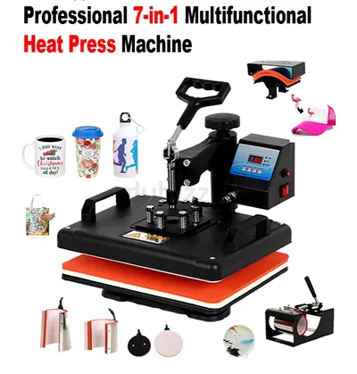7 in 1 heater press machine
