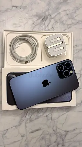 Iphone 15 promax 256gb blue titanium