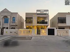 Now's your chance to own your dream villa in Ajman - two floors and a rooftop, luxurious modern 