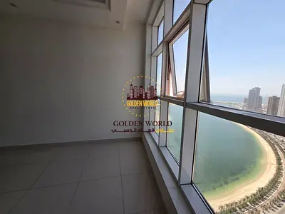 Sea View 1 Bedroom Apartment for Rent | Master Room, Built-in Wardrobes, 2 Bathrooms, Free Parking,