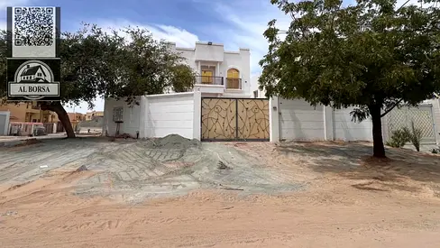 🏡 Brand new villa for rent in Al Muwaihat 1 – Ajman | Two floors + roof + corner unit ✨ Consisting of five rooms