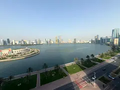 🏡✨ Apartment for Sale with Full Sea View over Khalid Lagoon – in Al Dana Tower