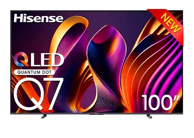 Hisense 100 Inch 4K 144Hz QLED VIDAA Dolby Atmos HDR VRR PRO-Full Array Local Dimming,Dolby Vision ,