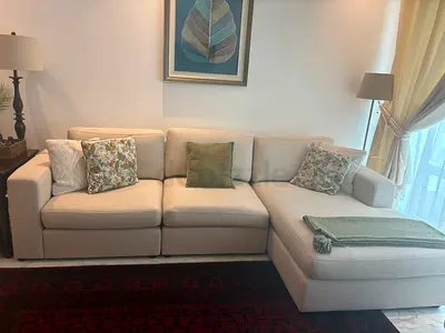 L shape sofa in good condition
