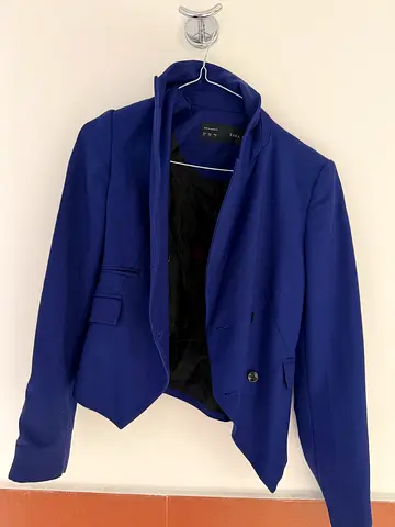 X tra small size Blue Formal Blazer / Suit Jacket - women’s or men’s  Size (Good Condition)