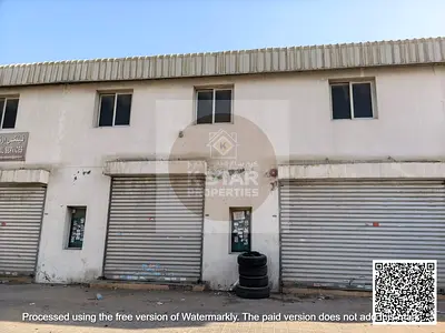 5000 Sq/Ft Space Available (Offices Or Supermarket Use)(With Mezzanine Floor) For Rent in Al Jurf Industrial 3, Ajman