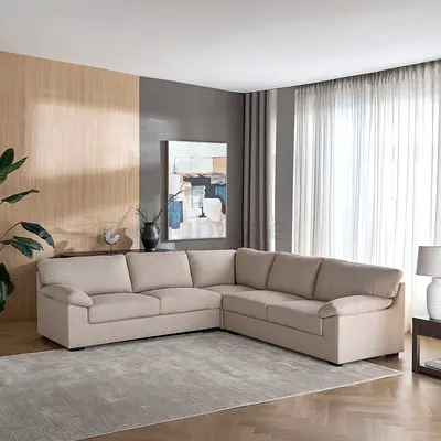 Luxury Corner Sofa 🛋️ | كنبة ركنية أنيقة