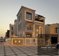 luxury 6 bedroom villa for sale in prime location at zahya ajman