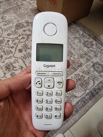 Gigaset cordless phone handset (white) - used