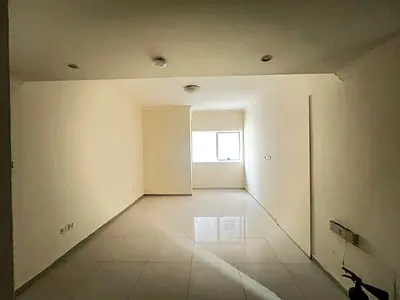 1 bedroom and living room with spacious layout, open view, modern finishing, central AC, close to Dubai exit