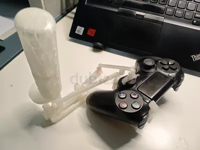 3D-printed HOTAS joystick mount for ps4 controller . Can make custom for xbox, ps5 also.