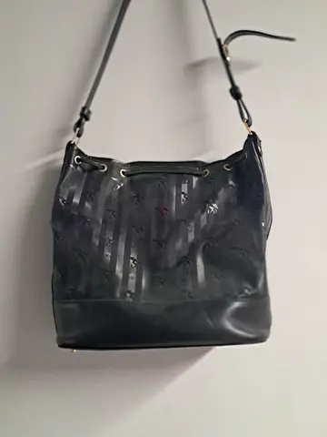 Branded Laddy Black Bag