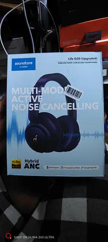 Soundcore Life Q30 Wireless Noise Cancelling Headphones (Upgraded) - Black