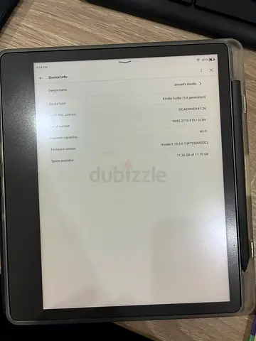 Amazon Kindle Scribe (with cover and stylus)