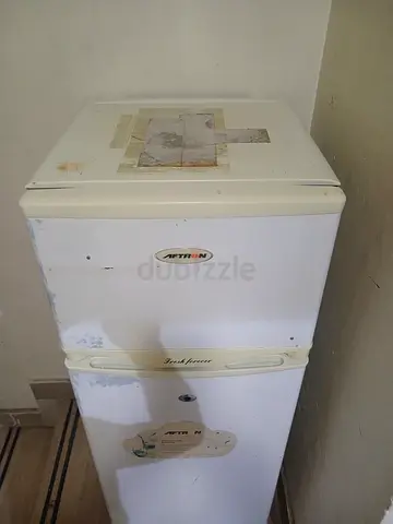 Compact dubble-door refrigerator - used, good for storage aftron