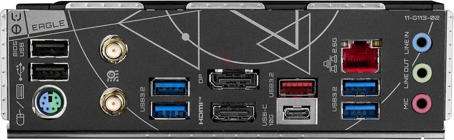 ASRock Z-series Motherboard Rear I/O Panel (Gaming/High-speed USB  Multi-GPU Ready)