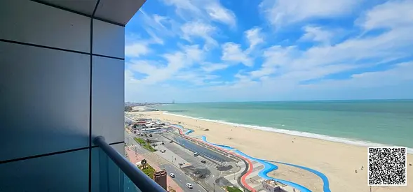 Luxury 2BRH for Rent in Ajman Corniche Tower | Full Sea View