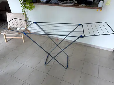 Foldable Drying Rack - Lightweight Metal Clothes Airer