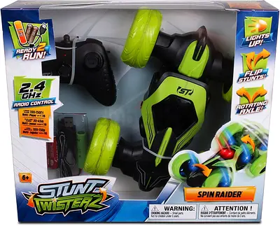 NKOK RTR 2.4GHz Radio Controlled Stunt Twisterz Spin Raider (w/USB Charger 3.7V Li-ion, 2AA); Epic S