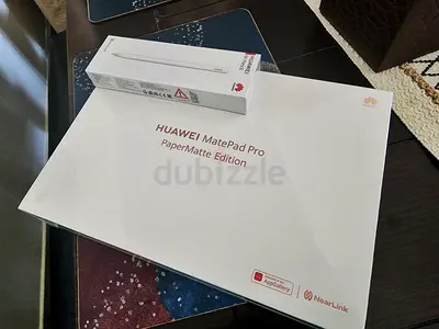 Brand New Huawei MatePad Pro PaperMatte 12.2 512GB/12GB Black + M-Pencil - TDRA Approved