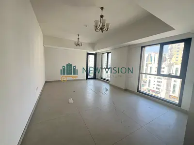 New tower | Panoramic windows | 1BHK with built-in wardrobes | Near Mega Mall | Free maintenance | King Abdul Aziz St