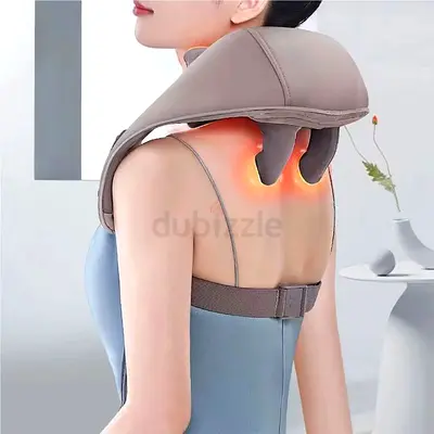 Heated Neck  Shoulder Massager with Shiatsu Nodes - Gently Used