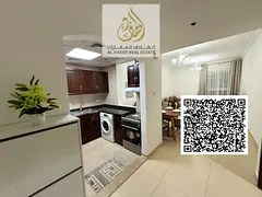 Furnished one-bedroom apartment in Al Jurf 2, Jasmine Towers. Spacious with a master bedroom. Includ