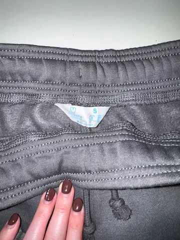Primark Grey fleece-lined joggers, size S, Never Worn