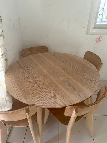 IKEA dining set for sale with 4 chairs