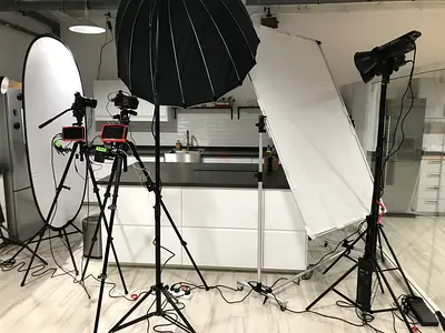 Grips for Video Filming Set