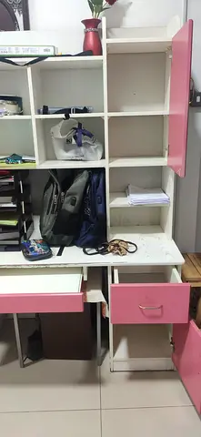 Study cabinet with desk From IKEA NEED FAMILY ONLY