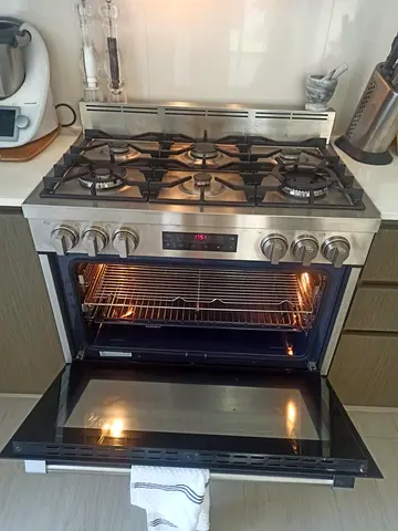 Beko Latest Model 6 Burner Gas Cooking range Electric Oven 90x60cm