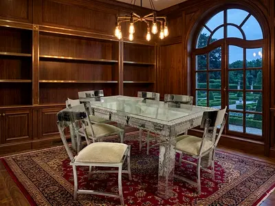 Marina Home Timothy Oulton Dining table with 6 chairs
