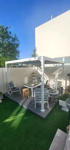 Garden Pergola with seating set